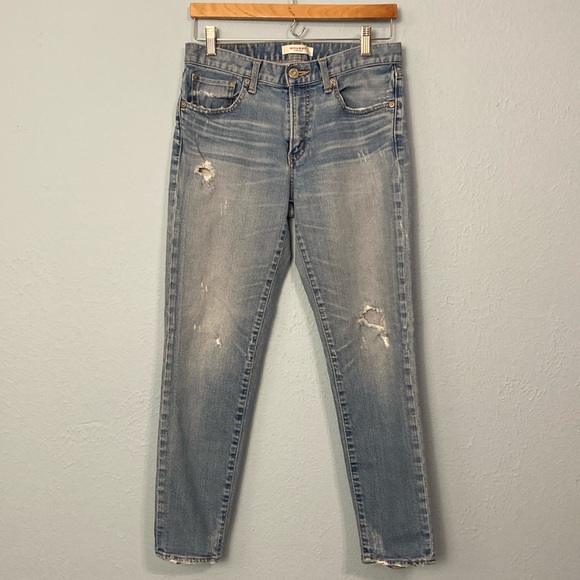 Moussy Vintage x Revolve Womens Gleedsville Skinny Light Blue Ripped Jeans - Picture 3 of 14